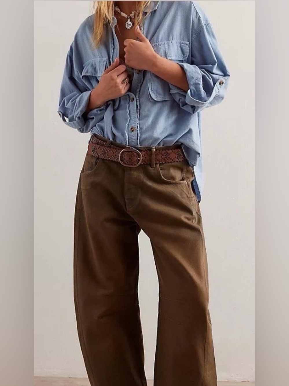 We The Free Relaxed-Fit Men's Jeans in Brown